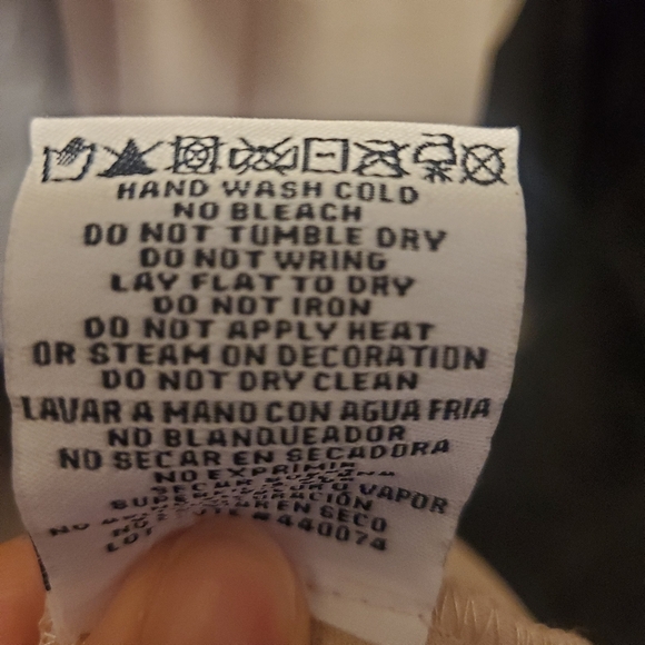 R&M Richards Champagne Lace Jacket‎ Dress with Pearl Neck Trim Plus SZ:16 - Picture 8 of 11